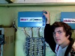 Автор возле УПЛ «Родос» (кликните для увеличения)