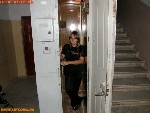 «Одноместный» лифт, 0.5 м/с, односкоростной. (кликните для увеличения)